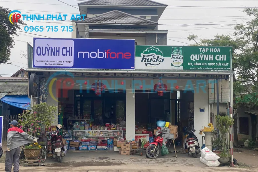 In khổ lớn, in chất liệu bền màu – Quảng cáo ngoài trời Quảng Trị