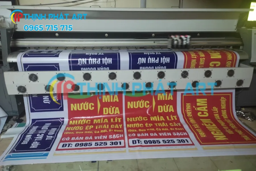 In bạt Hiflex chất lượng cao – Dịch vụ quảng cáo Quảng Trị
