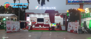 Dịch vụ thi công quảng cáo sự kiện Quảng Trị với backdrop, booth chuyên nghiệp.