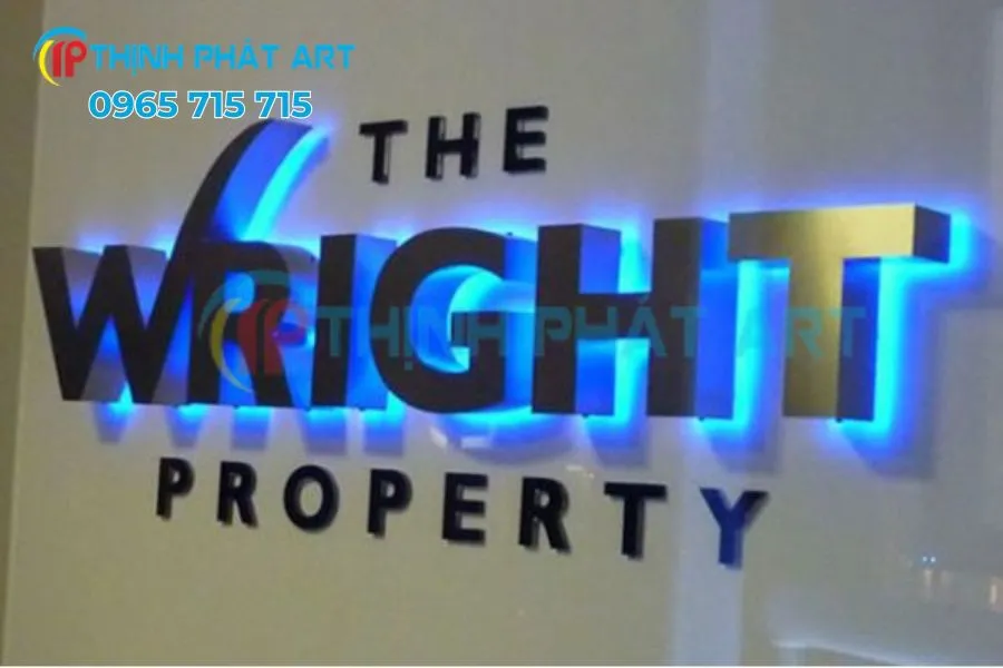 Biển quảng cáo chữ nổi giúp tăng nhận diện thương hiệu