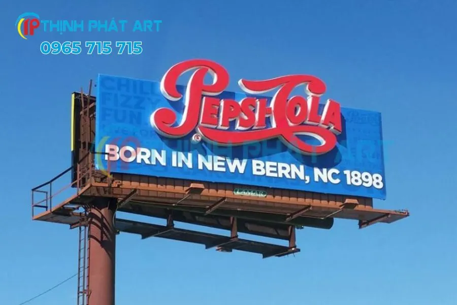 Biển quảng cáo chữ nổi ngoài trời chống nước