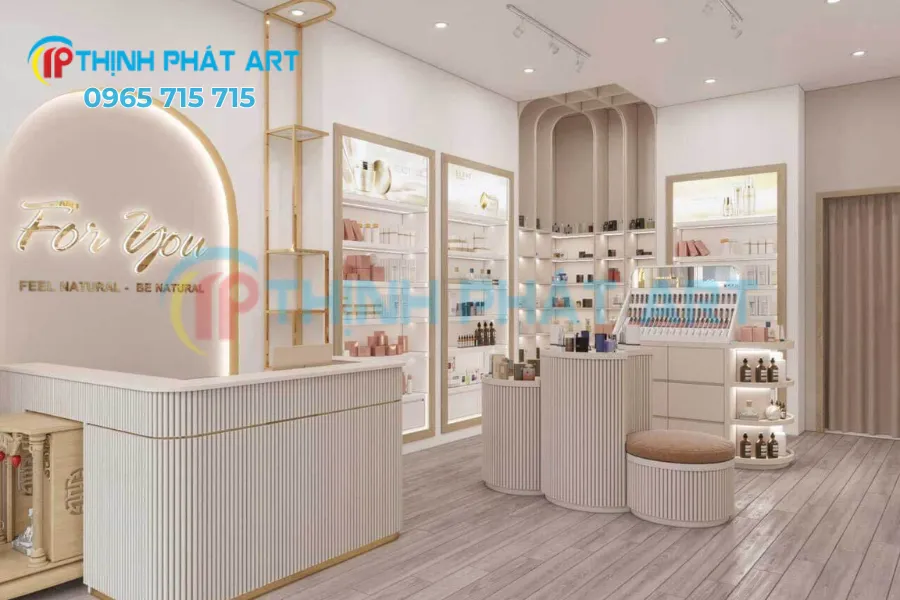 Công trình thực tế – Thịnh Phát Art chuyên thiết kế thi công cửa hàng tại Quảng Trị
