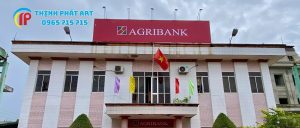 Lắp đặt hệ thống bảng hiệu Agribank Quảng Trị – thi công alu, thi công chữ nổi chất lượng cao.