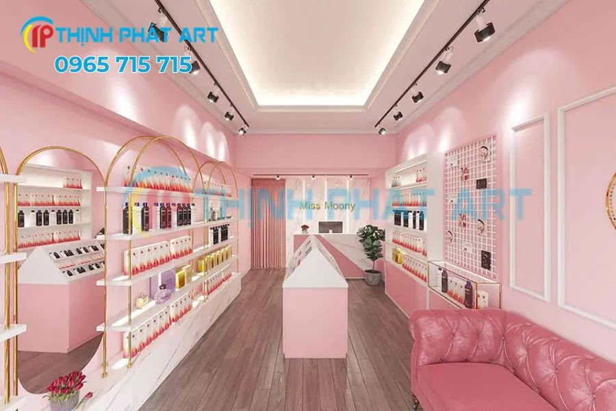 Dịch Vụ Thiết Kế Thi Công Nội Thất Cửa Hàng Trọn Gói Tại Quảng Trị 19 Nội thất cửa hàng sau thi công với không gian mở, đón sáng tự nhiên