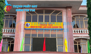 Bảng hiệu công ty Quảng Trị