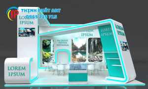 Thi công booth gian hàng tại Quảng Trị chuyên nghiệp – Thịnh Phát Art