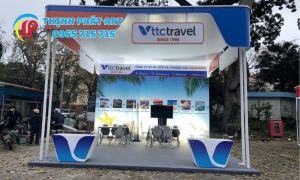 Thi công lắp đặt booth sự kiện tại Quảng Trị