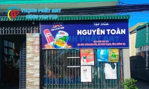 Công trình bảng hiệu Lipovitan tiêu biểu tại miền Trung.