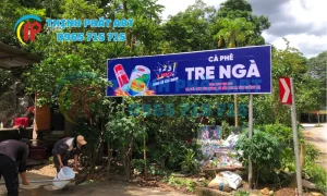 Bảng hiệu thương hiệu hỗ trợ truyền thông dài hạn.