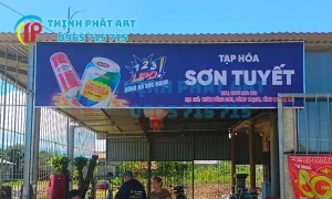 Thi công lắp đặt bảng hiệu quảng cáo Lipovitan Quảng Trị tại tuyến đường chính