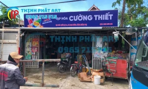 Bảng hiệu Lipovitan tại miền Trung