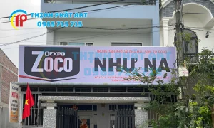 Thi công bảng hiệu quảng cáo Quảng Trị cho thương hiệu Sơn 4 Oranges